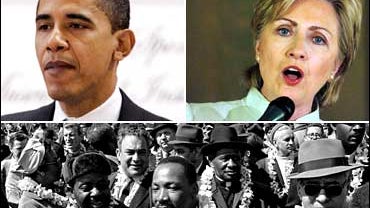 Hillary Clinton, Barack Obama, Selma 
