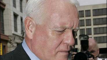 Former Deputy Interior Secretary Steven Griles, leaves the U.S. Federal Court in Washington, Friday, March 23, 2007, after pleading guilty to obstruction of justice in a Senate committee's investigation, becoming the highest-ranking Bush administration of 