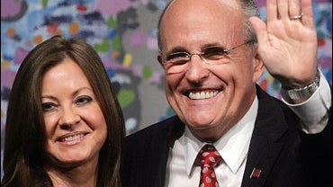 Former New York Mayor and 2008 prospective presidential candidate Rudolph Giuliani and wife Judith Nathan 