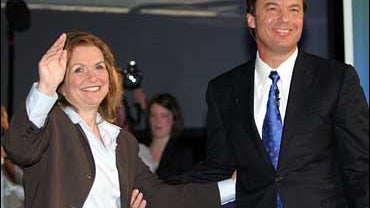 Sen. John Edwards and Elizabeth Edwards, Las Vegas, March 24, 2007 