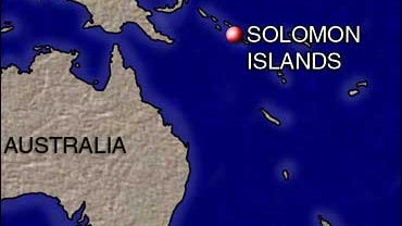 Solomon Islands map 