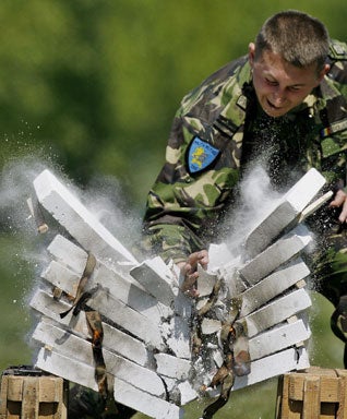 Cutting Through Concrete 