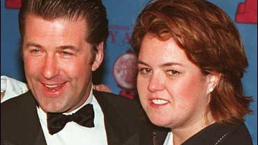 Alec Baldwin and Rosie O'Donnell 