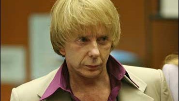 Phil Spector in court 
