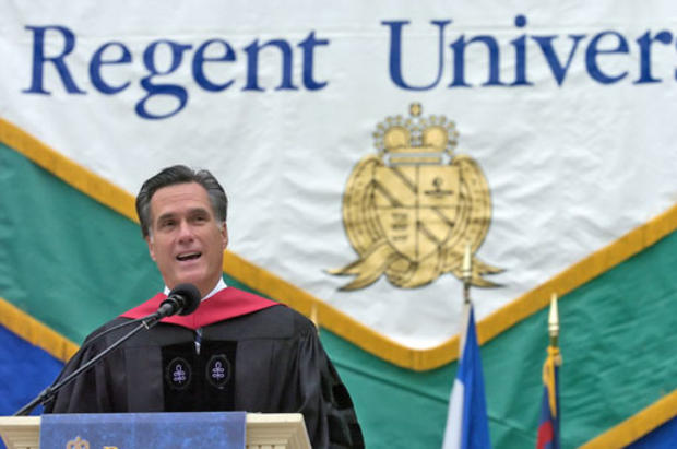 Mitt Romney<br>Regent University 
