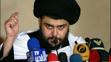 Radical Shiite cleric Moqtada al-Sadr 