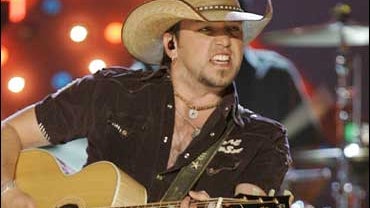 Jason Aldean performs during the 42nd Annual Academy of Country Music Awards on Tuesday, May 15, 2007, in Las Vegas. 