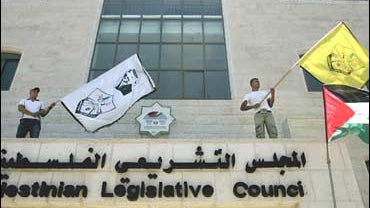 Palestinian militants take over parliament building 