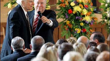 Billy Graham, Ruth Graham funeral, Montreat, N.C., June 16, 2007 