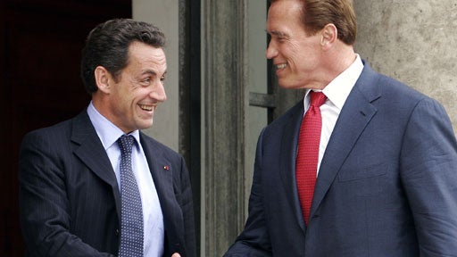 Governator Goes To France 