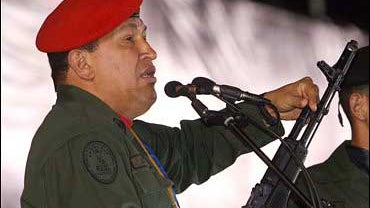 Venezuelan President Hugo Chavez 