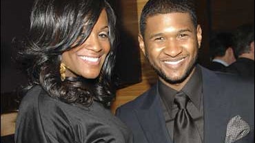 Tameka Foster and Usher 