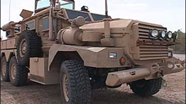 Cougar Mine Resistant Ambush Protected vehicle 