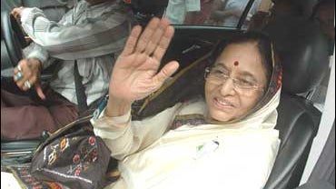 Indian President-elect Pratibha Patil 