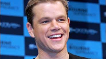 Hollywood star Matt Damon speaks at a news conference to promote his movie "The Bourne Supremacy" at a Tokyo hotel in a Wednesday, Jan. 12, 2005 file photo. Matt Damon's amnesiac assassin Jason Bourne shares initials with another notorious screen operativ 