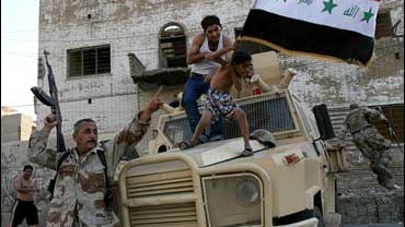 Baghdad, Iraq, soccer celebrations, Asian Cup, 
