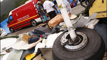 Retrieved wreckage of Air Moorea DHC6 Twin Otter aircraft after it crashed in Lagoon off island of Moorea, near Tahiti 