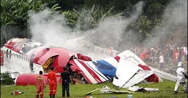 Plane Crashes In Thailand
