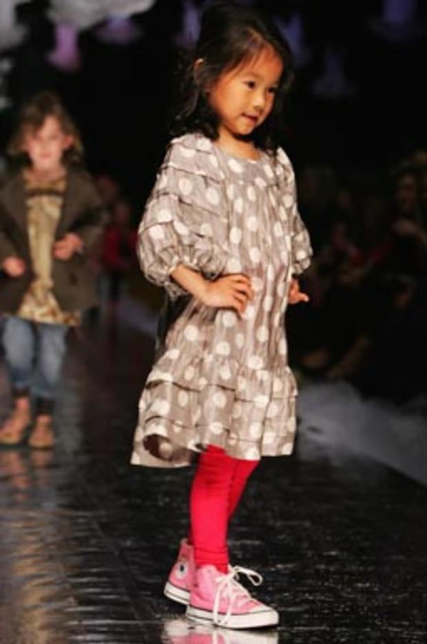 Kids Sparkle On A Fashion Runway 