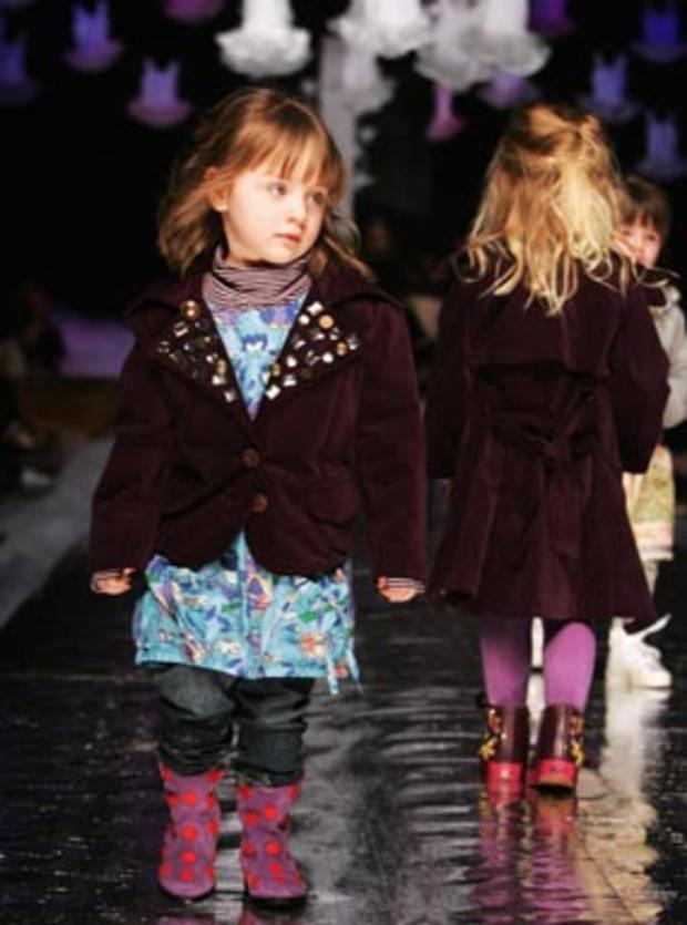 Kids Sparkle On A Fashion Runway 
