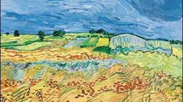 Vincent Van Gogh's last painting, The Fields" (1890) 