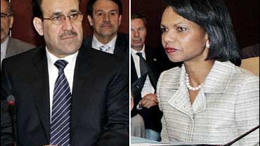 Nuri al-Maliki, Condoleezza Rice, U.N. Headquarters 