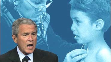 President Bush vs. SCHIP 