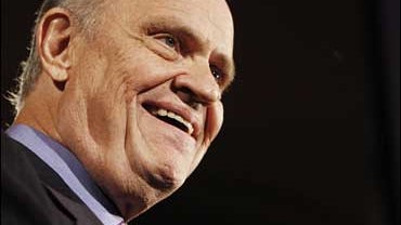 Republican Presidential hopeful, former Tennessee Sen. Fred Thompson addresses the Americans for Prosperity Foundation in Washington, Friday, Oct. 5, 2007. (AP Photo/Charles Dharapak) 