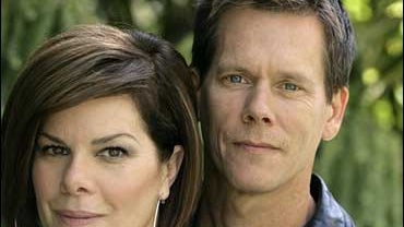 Marcia Gay Harden,  Kevin Bacon,  "Rails & Ties" 