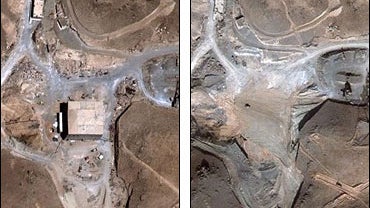 suspected nuclear reactor site in Syria 