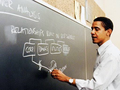 Community Organizer, Lawyer, Professor 