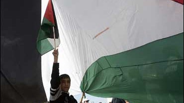 Protesting the Gaza rally killings 