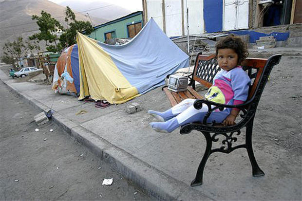 15,000 Homeless After Quake 