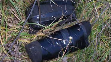 481.4 grams of enriched uranium powder seized by Slovak Police in east Slovakia, Nov. 28, 2007. 