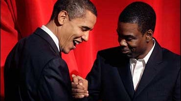 Barack Obama and Michael Bloomberg 