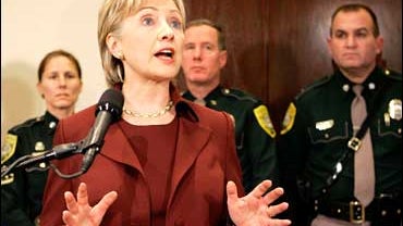 Sen. Hillary Clinton, D-N.Y., Portsmouth, N.H. 
