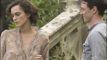 Keira Knightley, James McAvoy, "Atonement" 