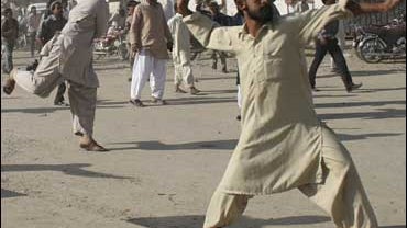 Pakistan anti-government protest 