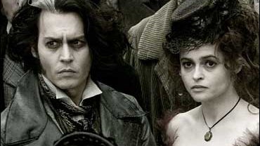 Johnny Depp, Sweeney Todd, Helena Bonham Carter 