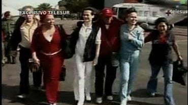 Freed Colombian Hostages 