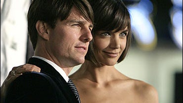 Tom Cruise and Katie Holmes 