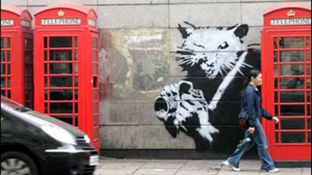 Banksy's Ritz Rat 