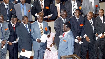 The opposition leader from Orange Democratic Movement 