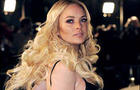 Lindsay Lohan poses 