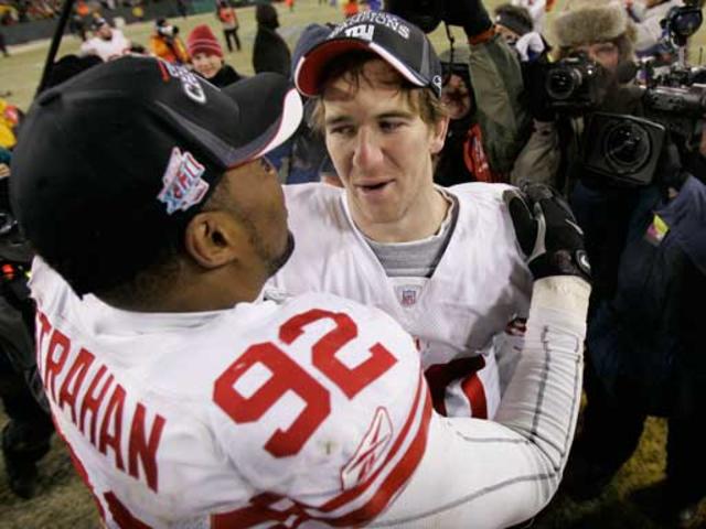 Michael Strahan  2008 NFC Championship Game & NFC Divisional