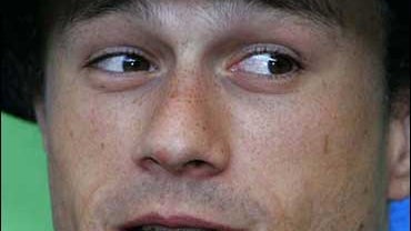 Australian actor Heath Ledger arrives for the screening of his latest movie "I'm Not There" in competition at the 64th Venice Film Festival, in Venice, Italy, Tuesday, Sept. 4, 2007. 