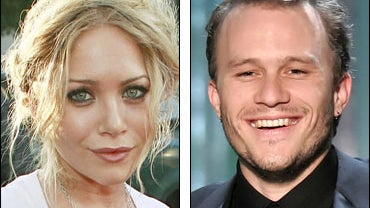 Mary-Kate Olsen and Heath Ledger 