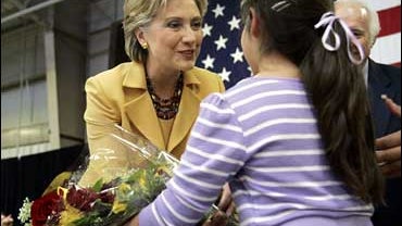 Hillary Clinton campaigns in Texas 