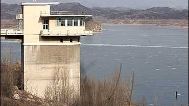 Miyun reservoir, north of Beijing, China 