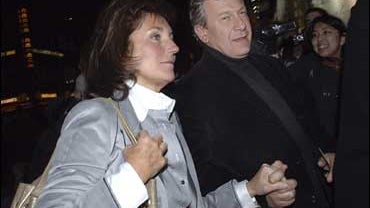 Cecilia Ciganer-Albeniz, left, ex-wife of French President Nicholas Sarkozy 